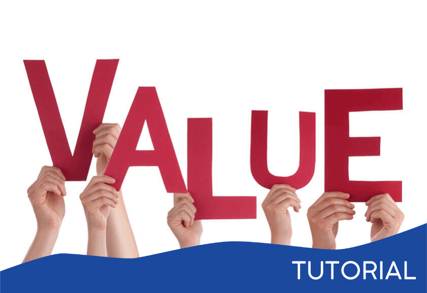 people holding up red letters spelling value - featured image for a Team Value related tutorial from Truby Achievements