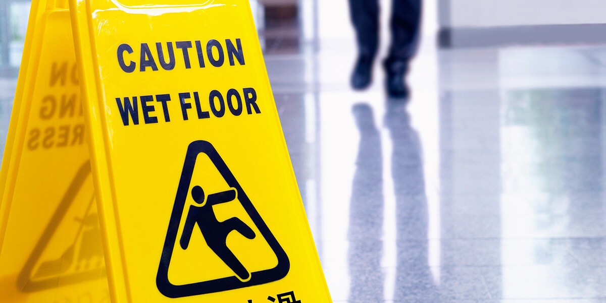 caution wet floor sign - from Make Better Decisions - Why Managers Violate Natural Laws by Truby Achievements