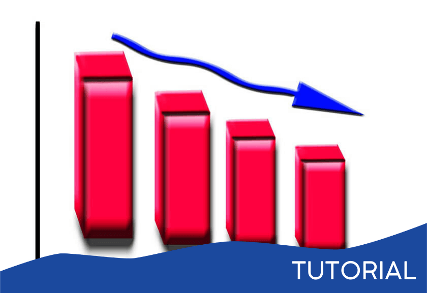 graph showing decreasing profits - featured image for the Dangers of Discounting tutorial from Truby Achievements