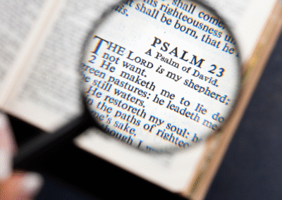 Psalm 23 (Truby Tip about Choosing to Believe)
