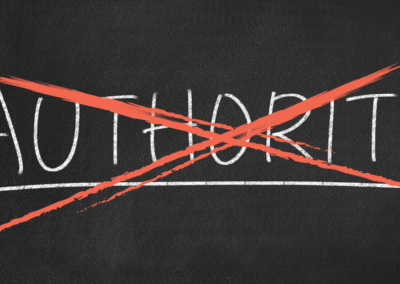 Stop Giving Authority To Those Who Shouldn’t Have It